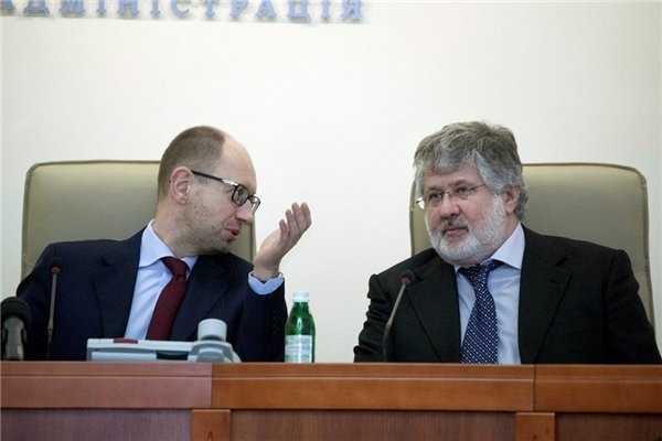 Премьер-министр Арсений Яценюк и олигарх Игорь Коломойский действительно встречались 21 февраля. 