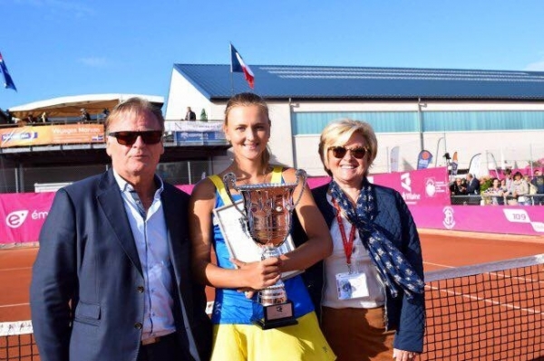 Украинка Марина Заневская одержала победу в теннисном турнире ITF в Сен-Мало, что во Франции. 