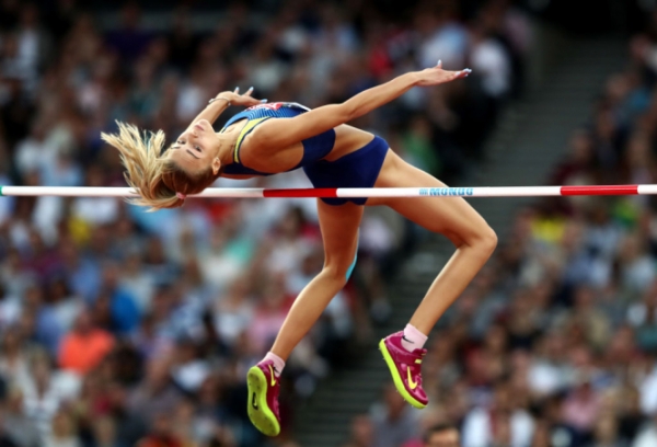 Украинская прыгунья в высоту Юлия Левченко завоевала серебро на чемпионате мира в Лондоне. 