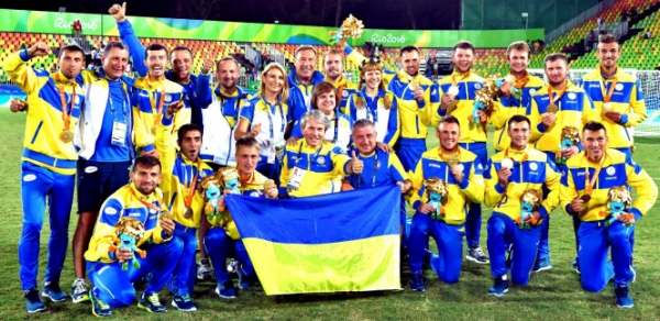 Паралимпийская сборная Украины по футболу победила команду Ирана со счетом 1: 0, завоевав титул чемпиона мира. 