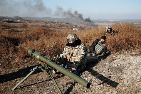 Оккупационные войска на Донбассе продолжают грубо нарушать Минские договоренности и применяют минометы и тяжелую артиллерию. 