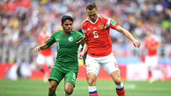 Сборная России обыграла команду Саудовской Аравии в первом матче чемпионата мира по футболу 20182 Встреча на стадионе "Лужники" завершилась со счетом 5:0. 