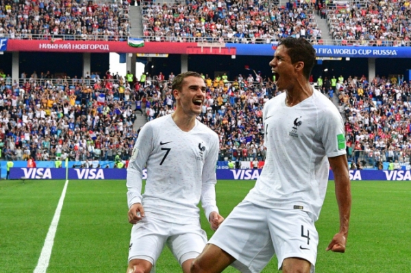 Сборная Франции 6 июля первой вышла в полуфинал чемпионата мира по футболу 2018 года.  