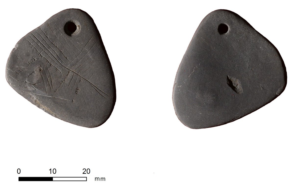 В Великобритании археологи нашли древнейшее мезолитическое украшение. 
