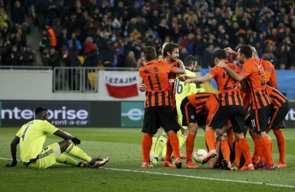 Во Львове сегодня состоялся матч 1/8 финала Лиги Европы УЕФА, в котором донецкий "Шахтер" обыграл бельгийский "Андерлехт" со счетом 3:1. 