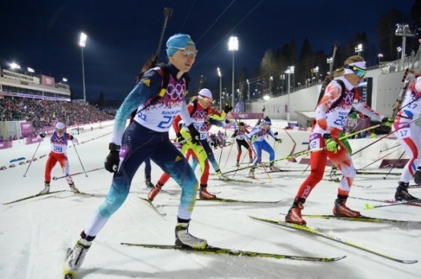 В стартовой гонке чемпионата мира эстафетная сборная Украины финишировала на четвертом месте 