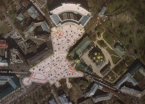 Столичные власти обманывает депутатов и киевлян в вопросе строительства подземного 4-уровневого паркинга под Михайловской площадью. На строительстве могут отмывать бюджетные средства, а саму землю продать. 