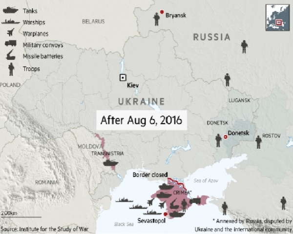 РФ наращивает войска вдоль границы с Украиной, в Крыму и Приднестровье &ndash; Financial Times 