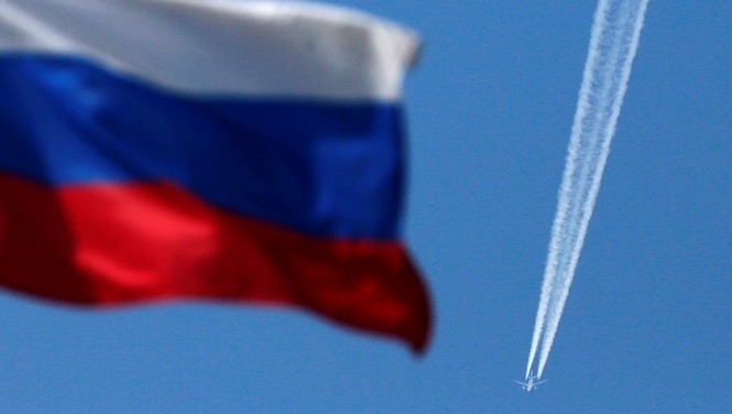 Истребители НАТО, патрулирующих небо над Балтикой, в субботу сопровождали российский военный самолет Ил-20. 