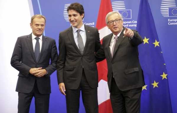 Руководители ЕС и Канады подписали соглашение о торгово-экономическом сотрудничестве ЕС и Канады (CETA). 