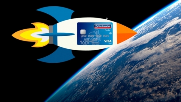 Первый расчет с помощью бесконтактной карточки вне Земли осуществила компания Nationwide. 