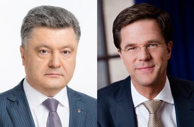 Порошенко и Рютте обсудили судьбу Соглашения об ассоциации Украина-ЕС 