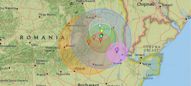 Научный директор румынского национального Института физики Земли Мирча Реддуля не исключает мощного землетрясения в сейсмоактивном регионе Вранча, в том числе, возможно, силой 7 баллов по шкале Рихтера 
