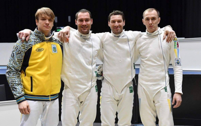 Мужская сборная Украины по фехтованию на шпагах завоевала бронзовые медали этапа Кубка мира в немецком Хайденхайме. 