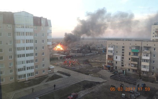 В Донецкой области в воскресенье, 5 марта, в обстрелы боевиков попало город Ясиноватая. 