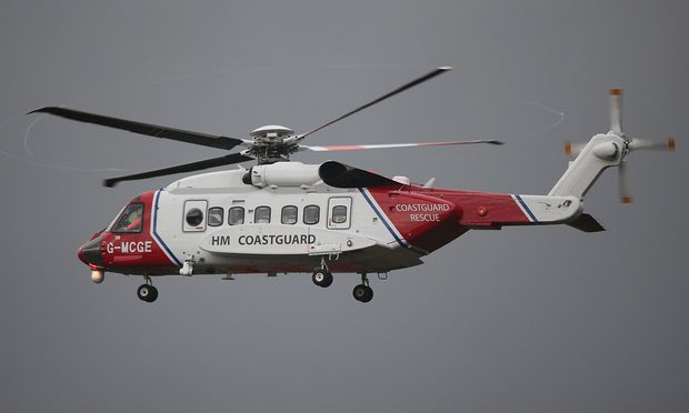 Над Ирландским морем исчез частный вертолет с пятью людьми, который вылетел из города Милтон-Кинс. 