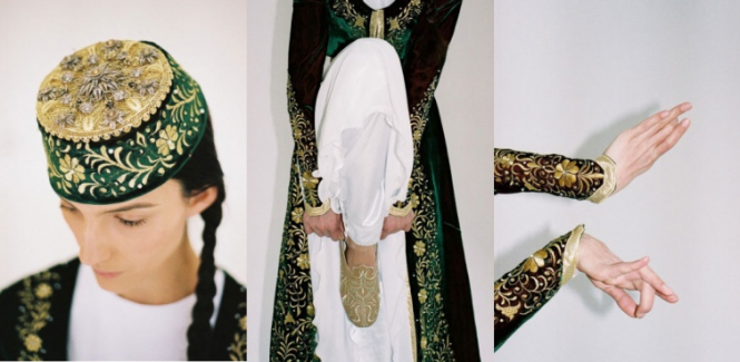 Издание Vogue опубликовало фотографии крымскотатарских моделей в аутентичной одежде. 