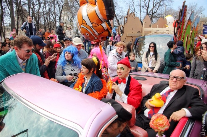 В субботу, 1 апреля, состоялся традиционный фестиваль юмора и сатиры Юморина в Одессе. 