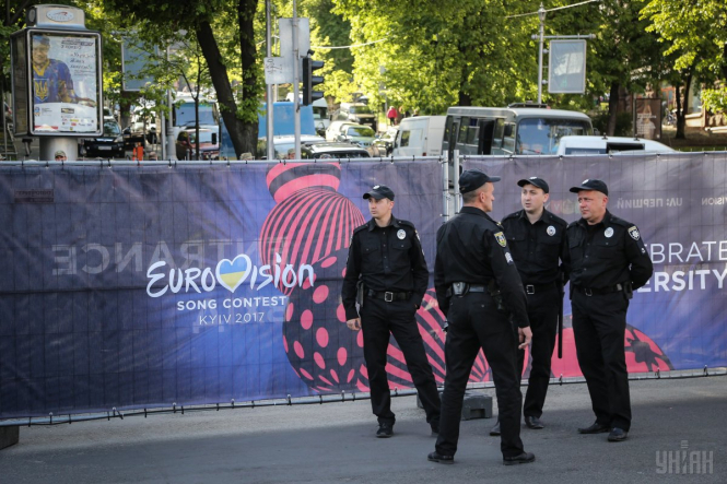 Украинские организаторы песенного конкурса Евровидение потратили на меры безопасности около 50 миллионов гривен. 