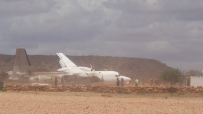 Самолет Всемирной продовольственной программы ООН разбился в провинции Гедо на юге Сомали. 