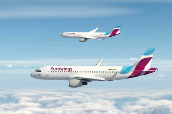 В 2018 году немецкий лоукостер Eurowings планирует начать выполнять полеты из международного аэропорта "Борисполь" в Германию. 