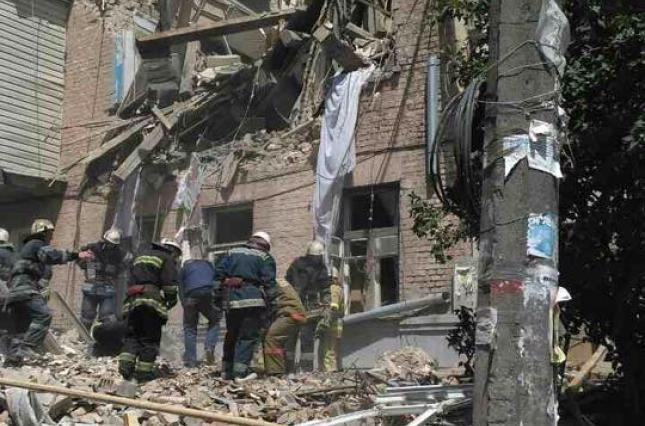 "Киевгаз" утверждает, что обрушение жилого дома на Голосеевском проспекте в Киеве не могло произойти из-за взрыва газа. 