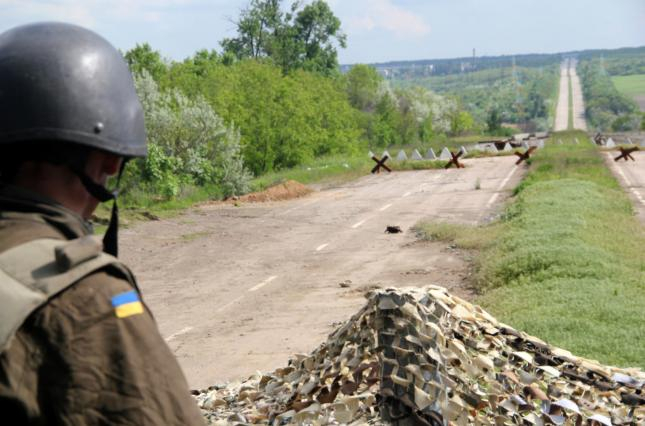 Штаб АТО сообщает об уменьшении количества обстрелов в Донбассе. 