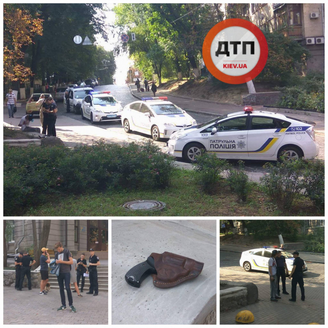 Полиция задержала мужчину, который средь бела дня устроил стрельбу в центре столицы. 