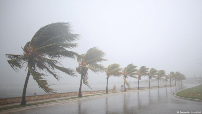 Ураган "Ирма" ударил по Кубе сильным ветром и дождем после того, как опустошил несколько Карибских островов. 