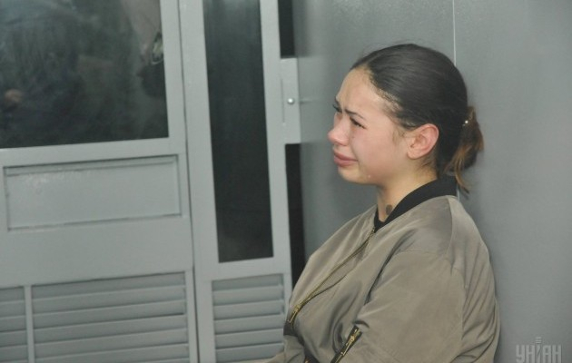 Подозреваемая в совершении ДТП в Харькове Елена Зайцева сказала, что ей очень жаль, что в результате ДТП пострадали люди. 