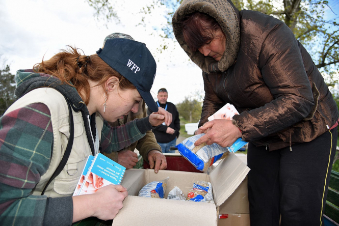 Всемирная продовольственная программа (WFP) ООН прекращает свою работу в Донбассе. 