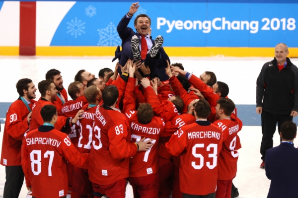 В Пхенчхан состоялся финальный матч мужского хоккейного турнира зимних Олимпийских игр, в котором сошлись ОАР и Германия. 