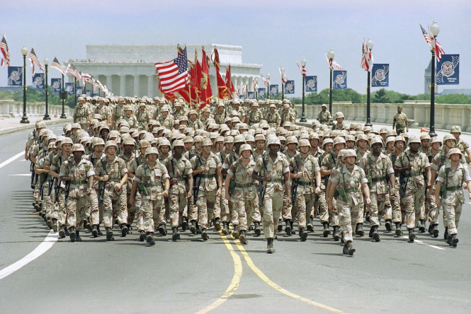 В Вашингтоне 11 ноября в День ветеранов состоится военный парад. 