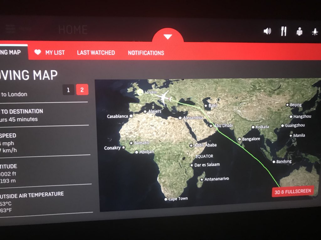 Самолет Qantas Flight QF9 совершил первый беспосадочный рейс между Австралией и Великобританией. 