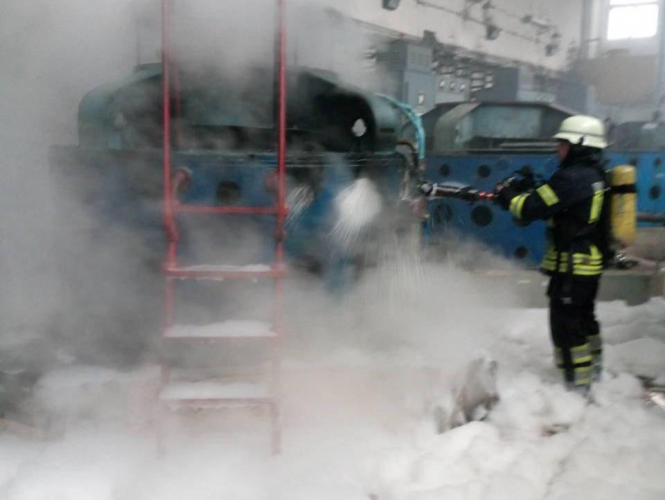 В субботу, 31 марта, произошел пожар на насосной станции первого подъема Бортнической станции аэрации. 