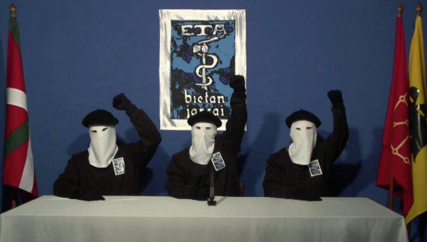Баскская террористическая организация ETA в среду, 2 мая, объявила о полной ликвидации своих ячеек. 