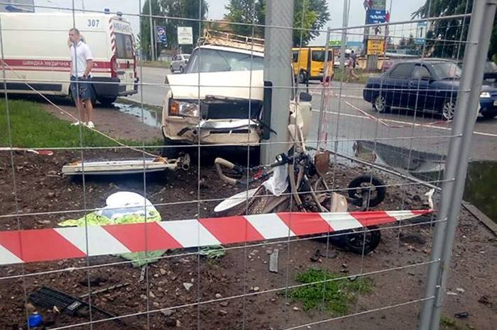 Вечером 14 июля в Харькове произошла дорожная авария, в которой пострадал 5-месячный мальчик. 