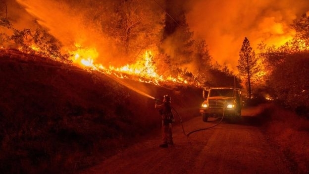 Количество пропавших без вести за лесных пожаров в штате Калифорния достигла 1011 человек, погибших - более 70. 