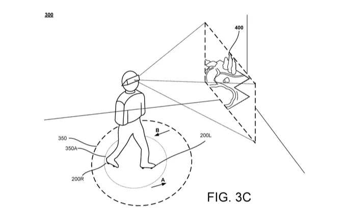 Компания Google в мае подала патентную заявку на VR-обувь, которая позволит "двигаться, оставаясь на месте". 